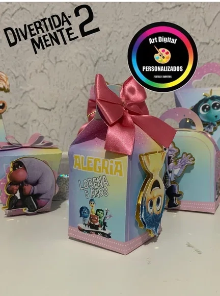 Kit 60 Lembrancinhas Divertidamente