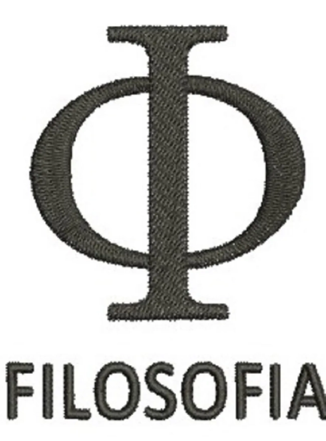 Matriz de bordado Filosofia