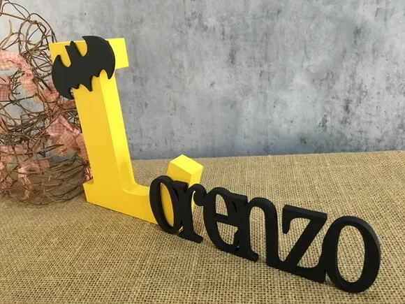 Letras Decorativas em MDF PERSONALIZADO 18cm
