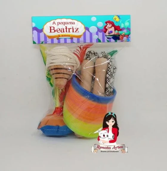 Kit Boa Infância Completo Tema Ariel / a Pequena Sereia