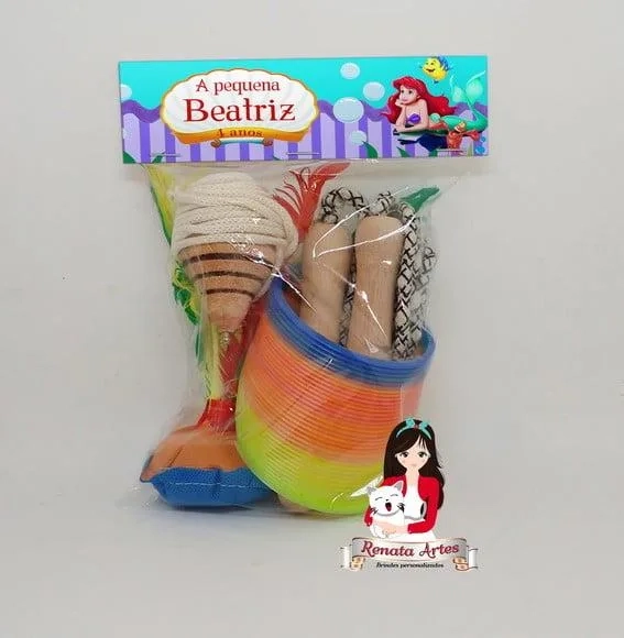 Kit Boa Infância Completo Tema Ariel / a Pequena Sereia