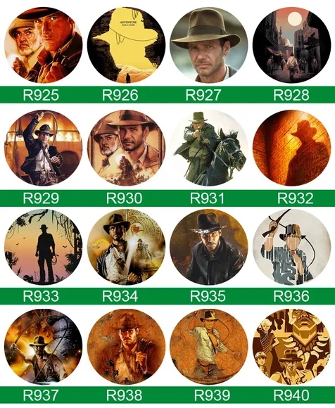 Bottons Indiana Jones - Button Boton