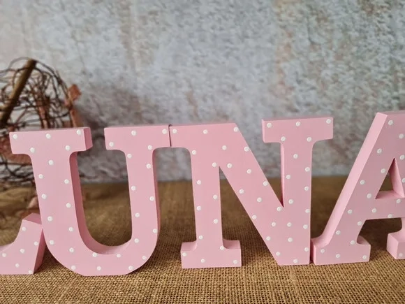 Letras de MDF -Nomes - Letras Bastão