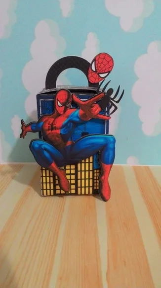 Kit 30 Lembrancinhas Homem Aranha