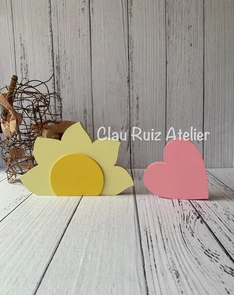Decoração Bebê Sol para Nicho + Coração