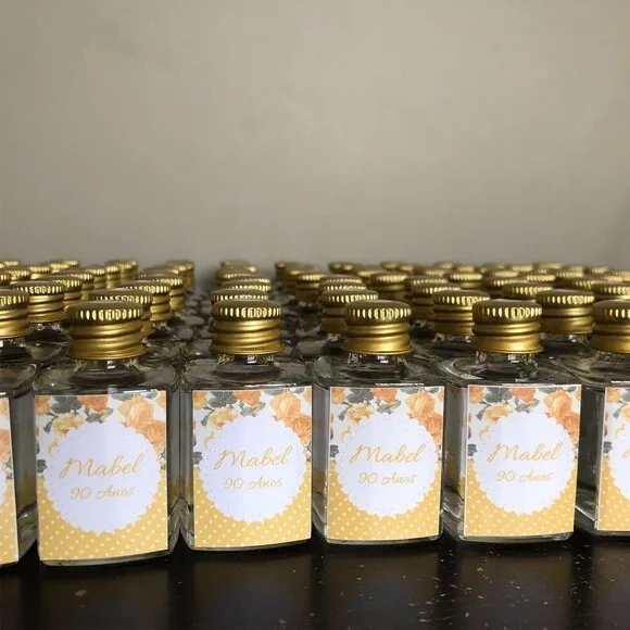 Lembrancinha Aromatizador Vidro 30ml Aniversário