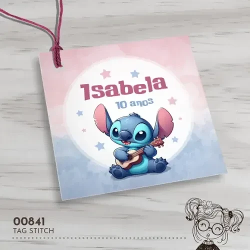 Tag Quadrada Stitch - 00841