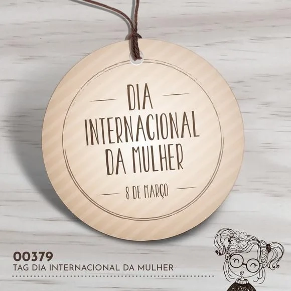 Tag Redonda Dia Internacional da Mulher - 00379