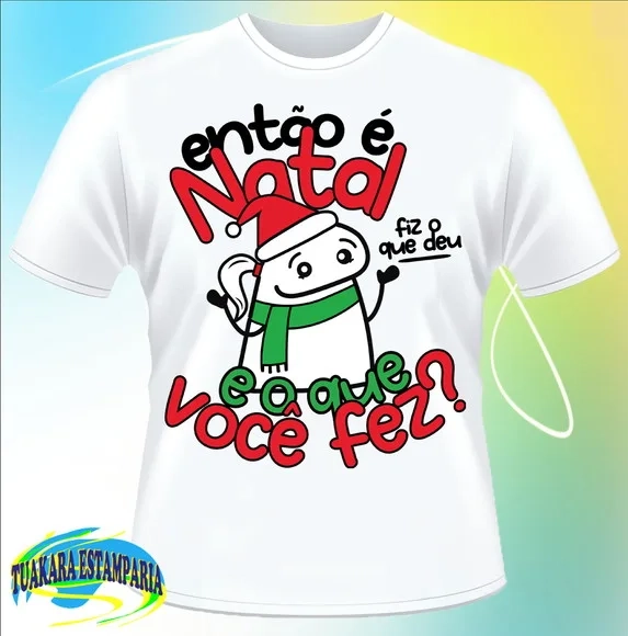 Camiseta Natal Flork 03 o Que Você Fez?