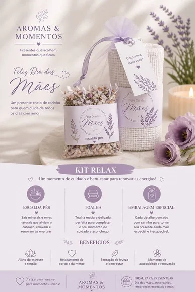 Kit Spa para os Pés