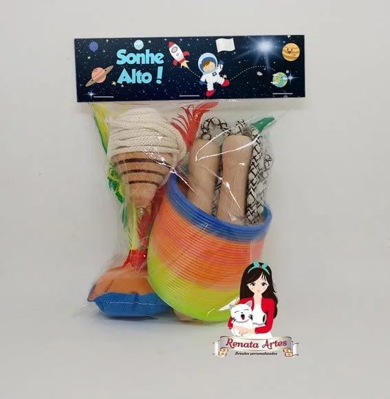 Kit Boa Infância Completo Tema Astronauta