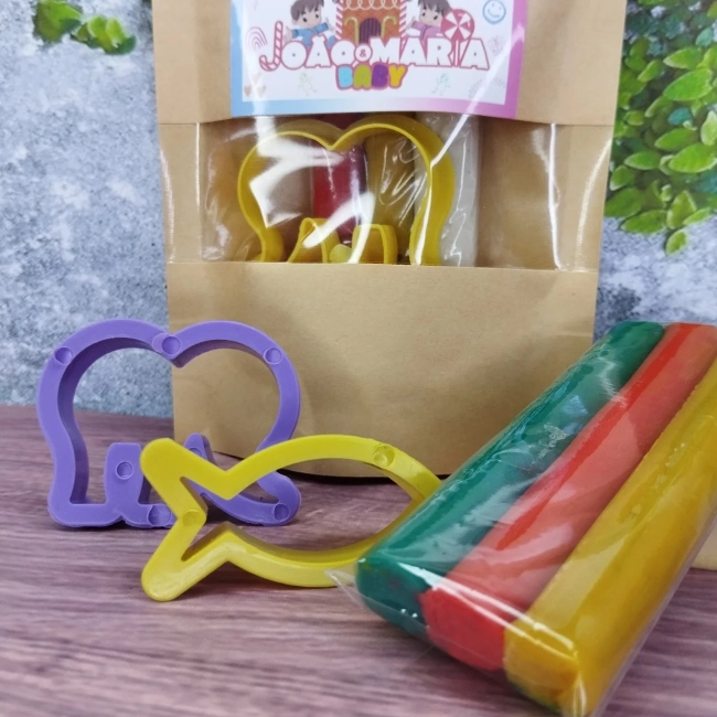 30 Unidades Kit Massinha Zip Lock - Corporativo Escola - Trabalhamos com qualquer tema - Informar tema no chat