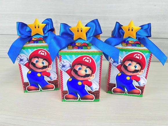 Kit 30 Lembrancinhas Mario Bros