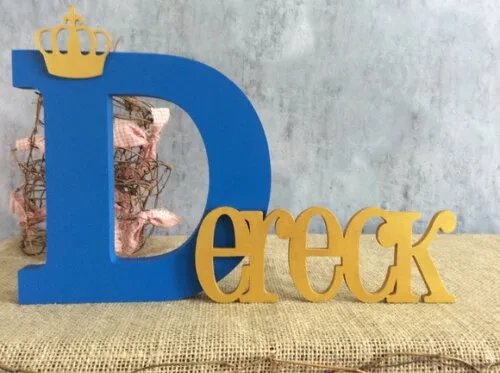 Festa Pequeno Príncipe Nomes com Coroa