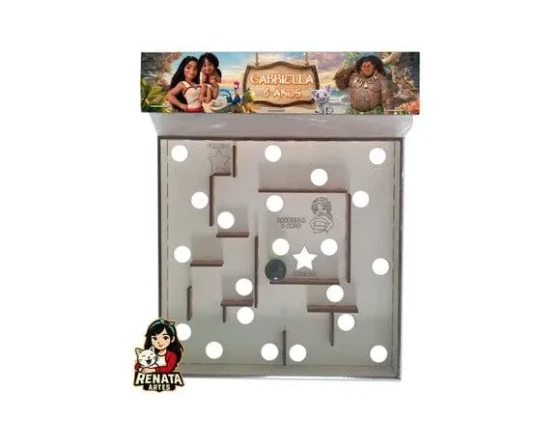 Labirinto Personalizado Lembrancinha Moana