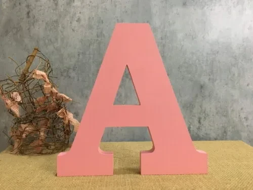 Iniciais em MDF 25cm