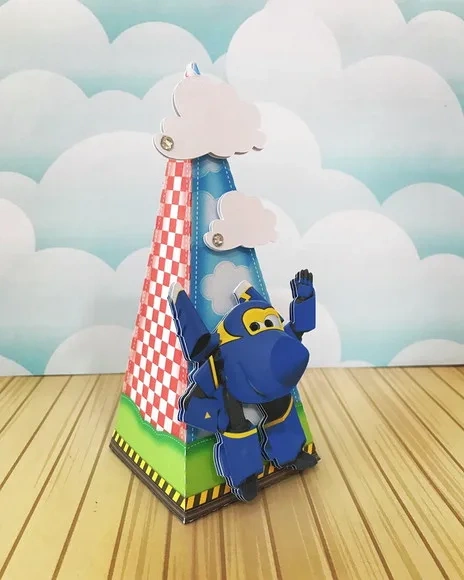 Kit 60 Lembrancinhas Super Wings