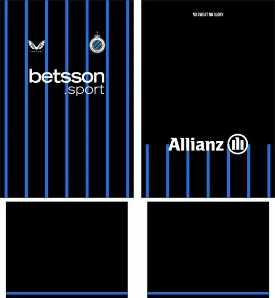 Arte Vetor Camisa Brugge K.v. Local 2025-2026