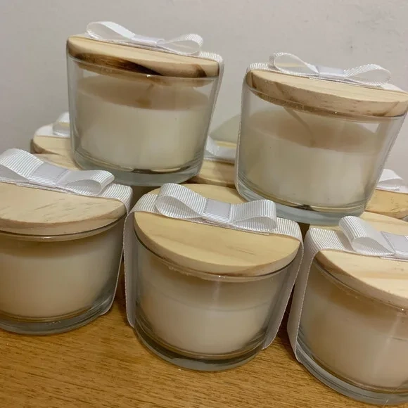 Lembrança Vela Vegetal Aromática Pote Vidro