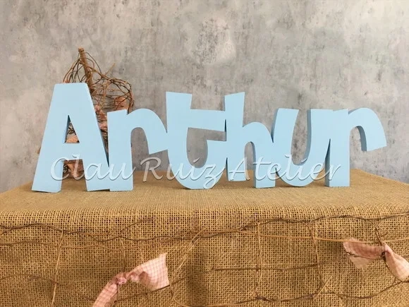 Letras de MDF -Nomes Linha CH