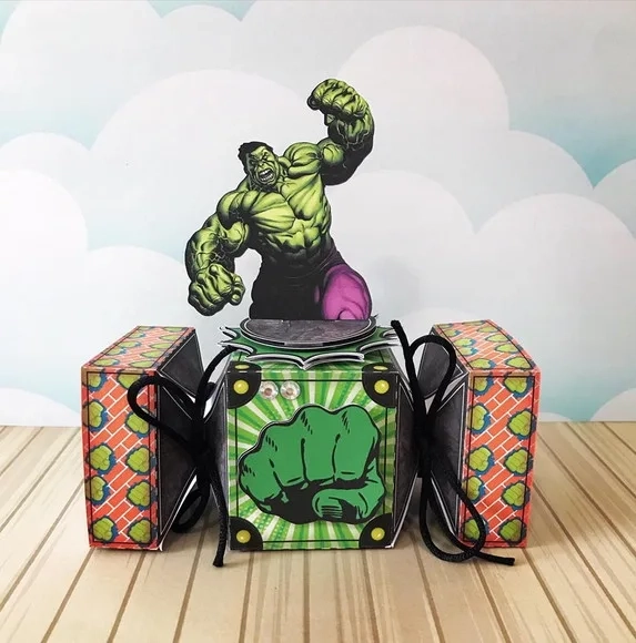 Kit 30 Lembrancinhas Hulk