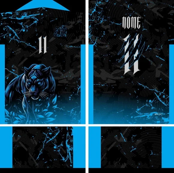 Arte Vetor Camisa Interclasse Pantera Mod-737