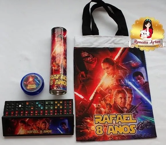 Kit Jogos na Sacola Star Wars