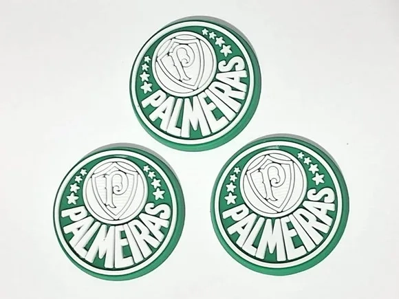 Aplique Time 3,5cm Emborrachados Pacotes 6 Unidades