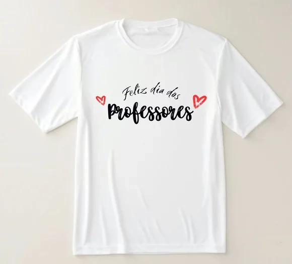 Camiseta Feliz Dia dos Professores