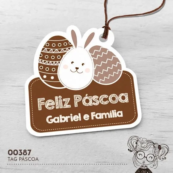 Tag Especial de Páscoa - 00387