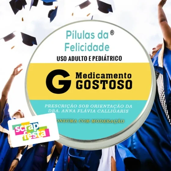 Latinha Personalizada Festa Formatura Medicamento Medicina