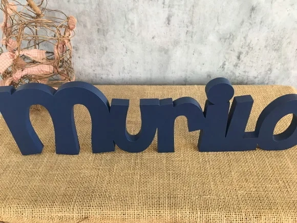 Letras de MDF -Nomes Linha CH