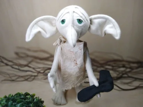 Dobby Harry Potter em Feltro