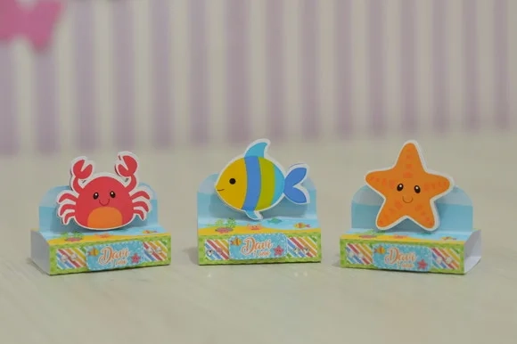 Kit 60 Lembrancinhas Fundo do Mar