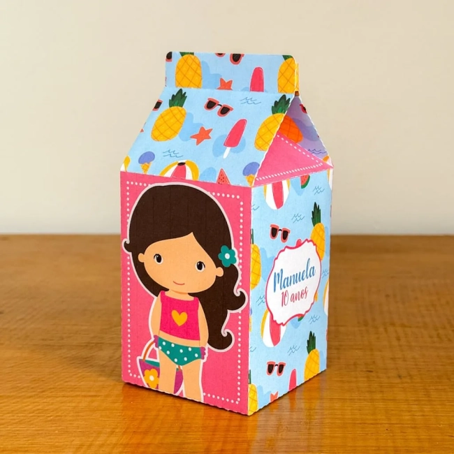 PEGUE E MONTE - Kit Festa POOL PARTY MENINA - Decoração de Festa | Lembrancinhas | Aniversário | Personalizados