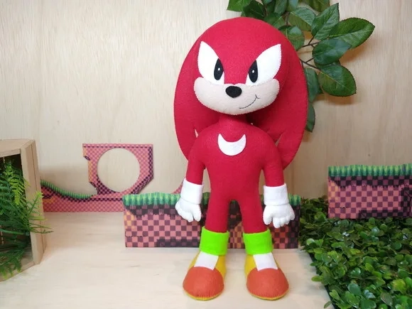 KIt Sonic em feltro - 3 Peças