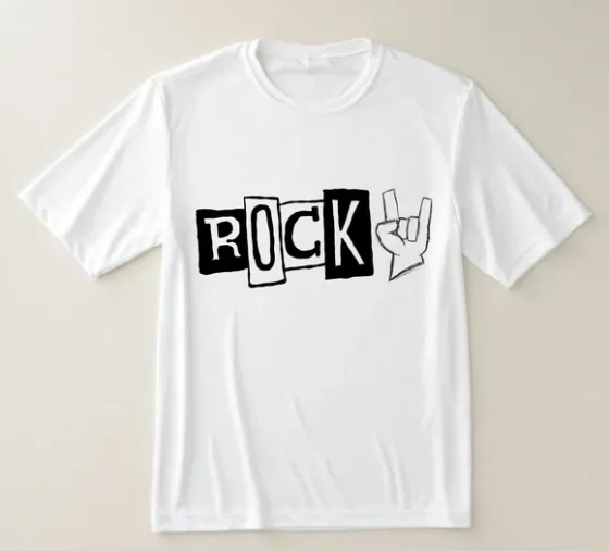 Camiseta Rock Estampada Unissex Música e Atitude