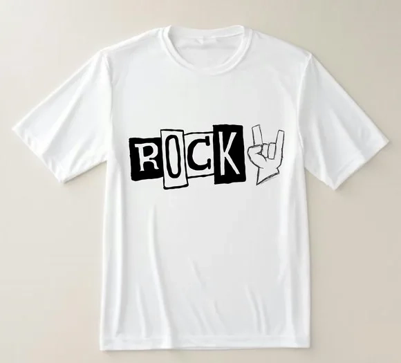 Camiseta Rock Estampada Unissex Música e Atitude