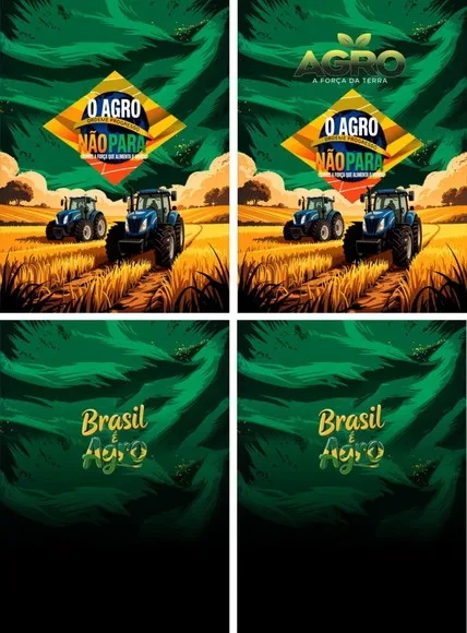 Arte Vetor Camisa Agro Mod-29