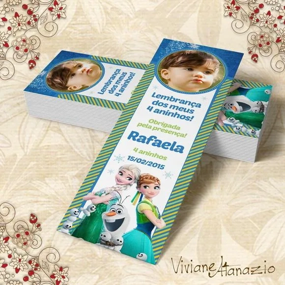 Marcador de Livro Frozen Fever - 00319
