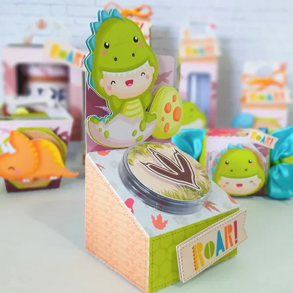 Kit 60 Lembrancinhas Dino Baby