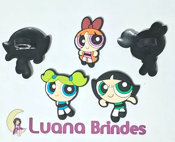 Ponteira P/lápis Meninas Super Poderosas Pacotes C/6 Unidade