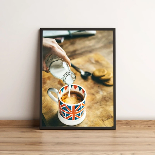 Quadro Estilo Britânico no Café 364