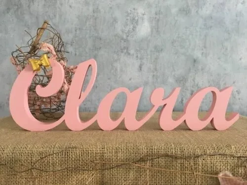 Letras de MDF -Nomes