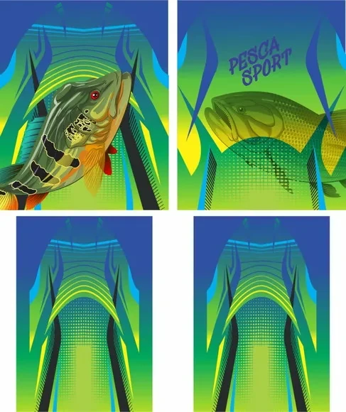 Arte Vetor Camisa Pesca-mod-0165