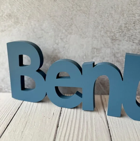 Nome em mdf - Linha Ch - Decoração Bebê e Infantil