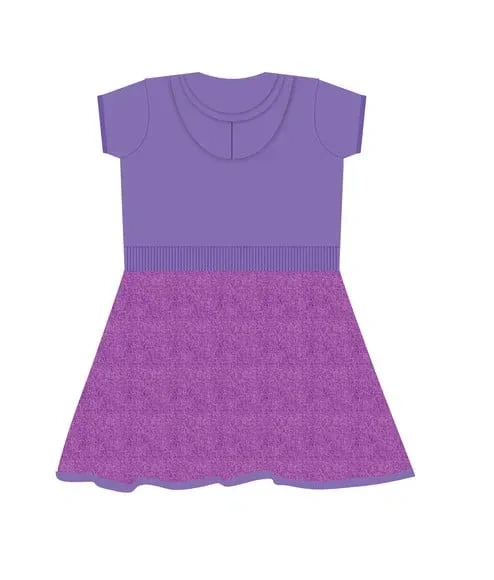 Vestido Infantil Envergonhada