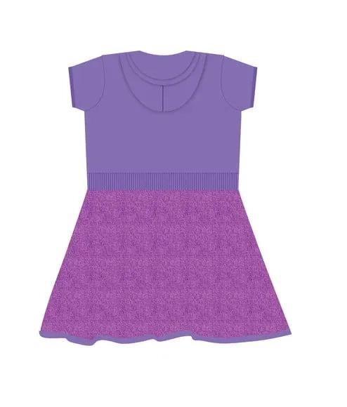 Vestido Infantil Envergonhada