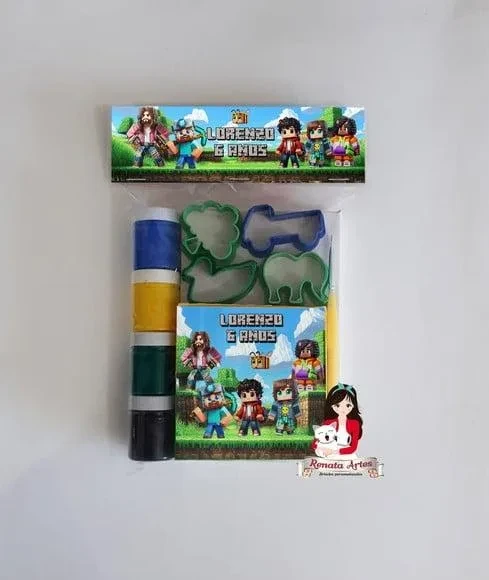 Kit Artes Personalizado Minecraft Filme