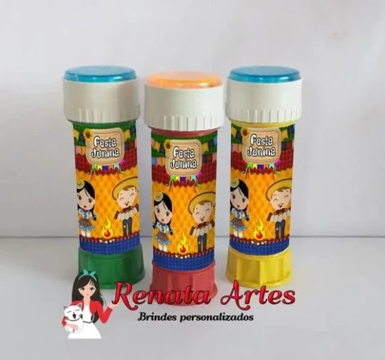 Bolhas de Sabão Festa Junina